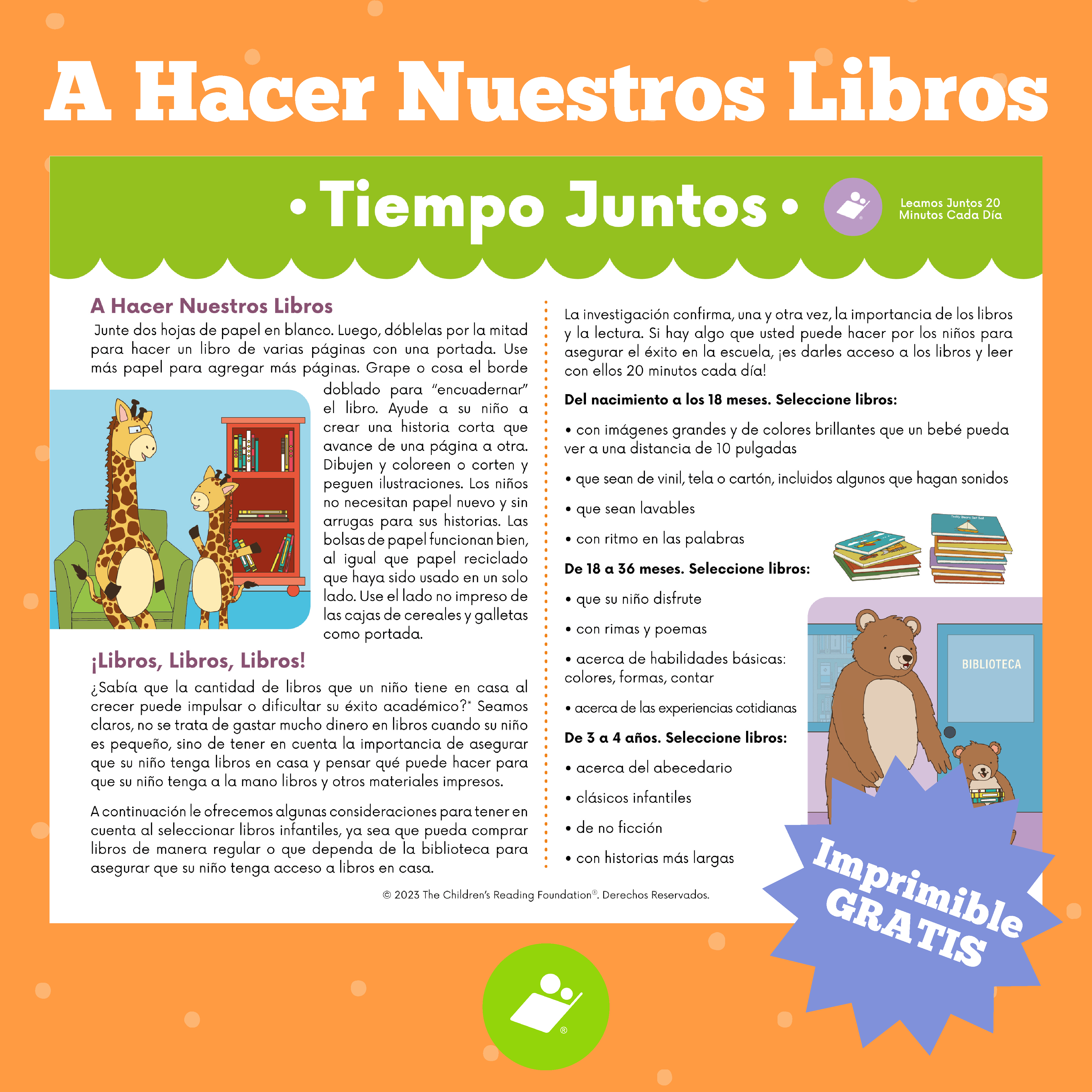 A Hacer Nuestros Libros