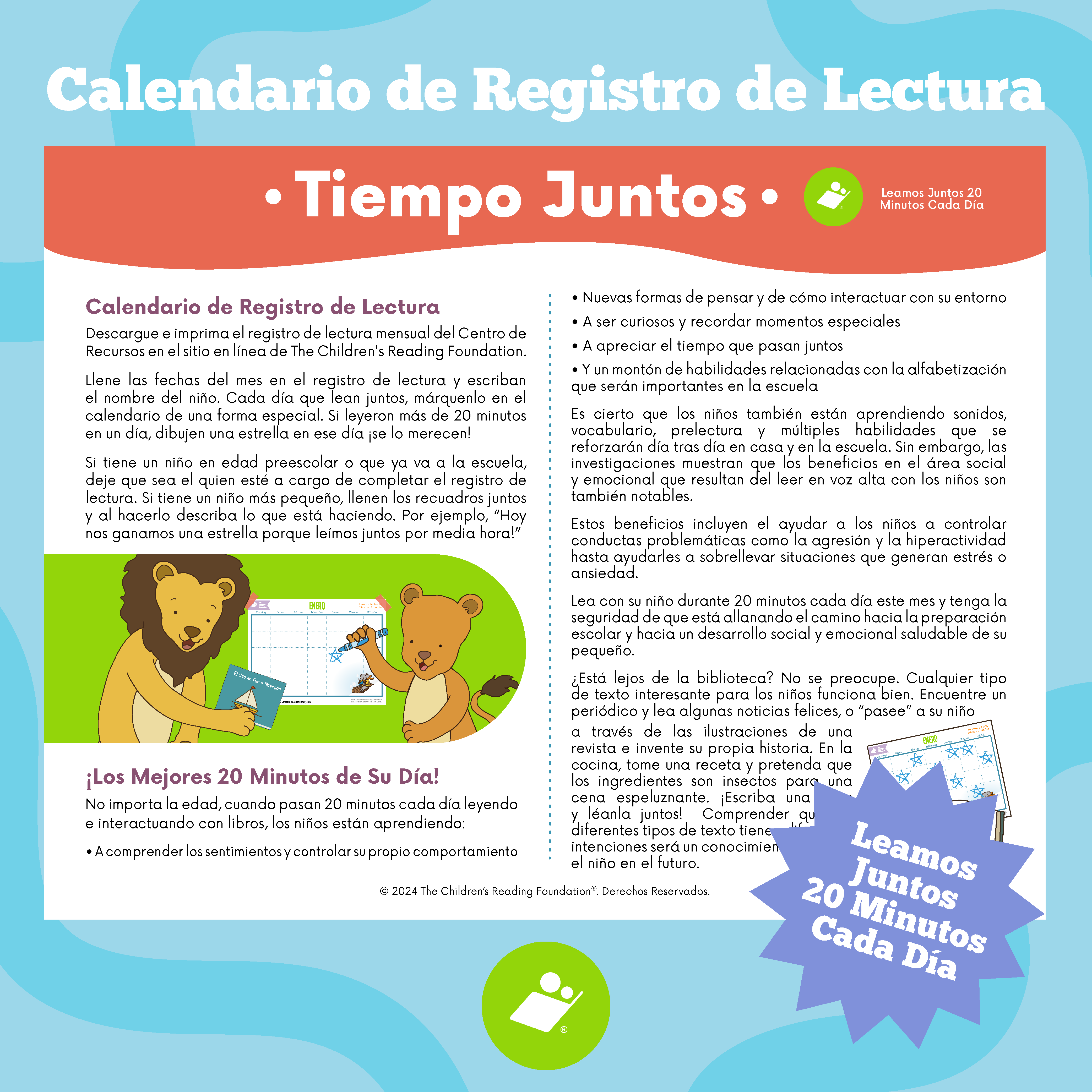 Calendario de Registro de Lectura