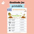 Gratitude Jar Printable