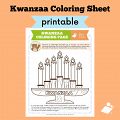 Kwanzaa Coloring Sheet