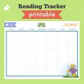 April Reading Tracker