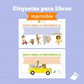 Etiquetas para Libros
