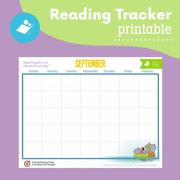 Reading Trackers - Reading Foundation