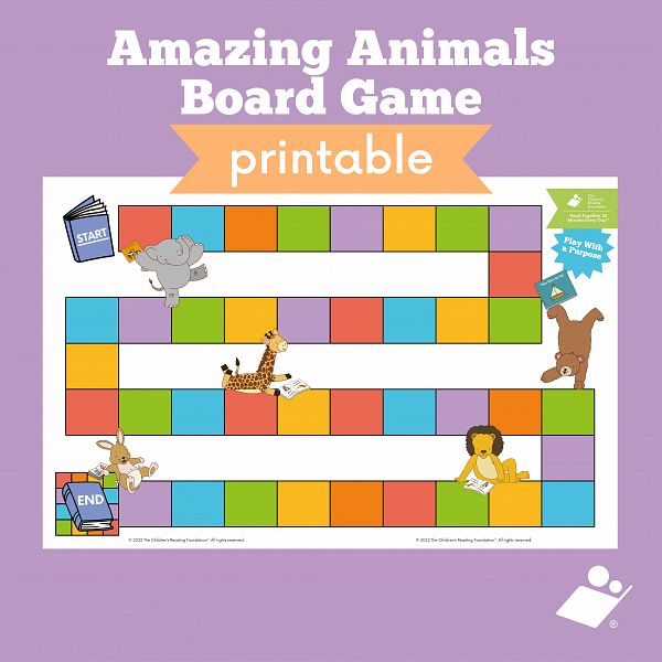 Amazing Animals Board Game