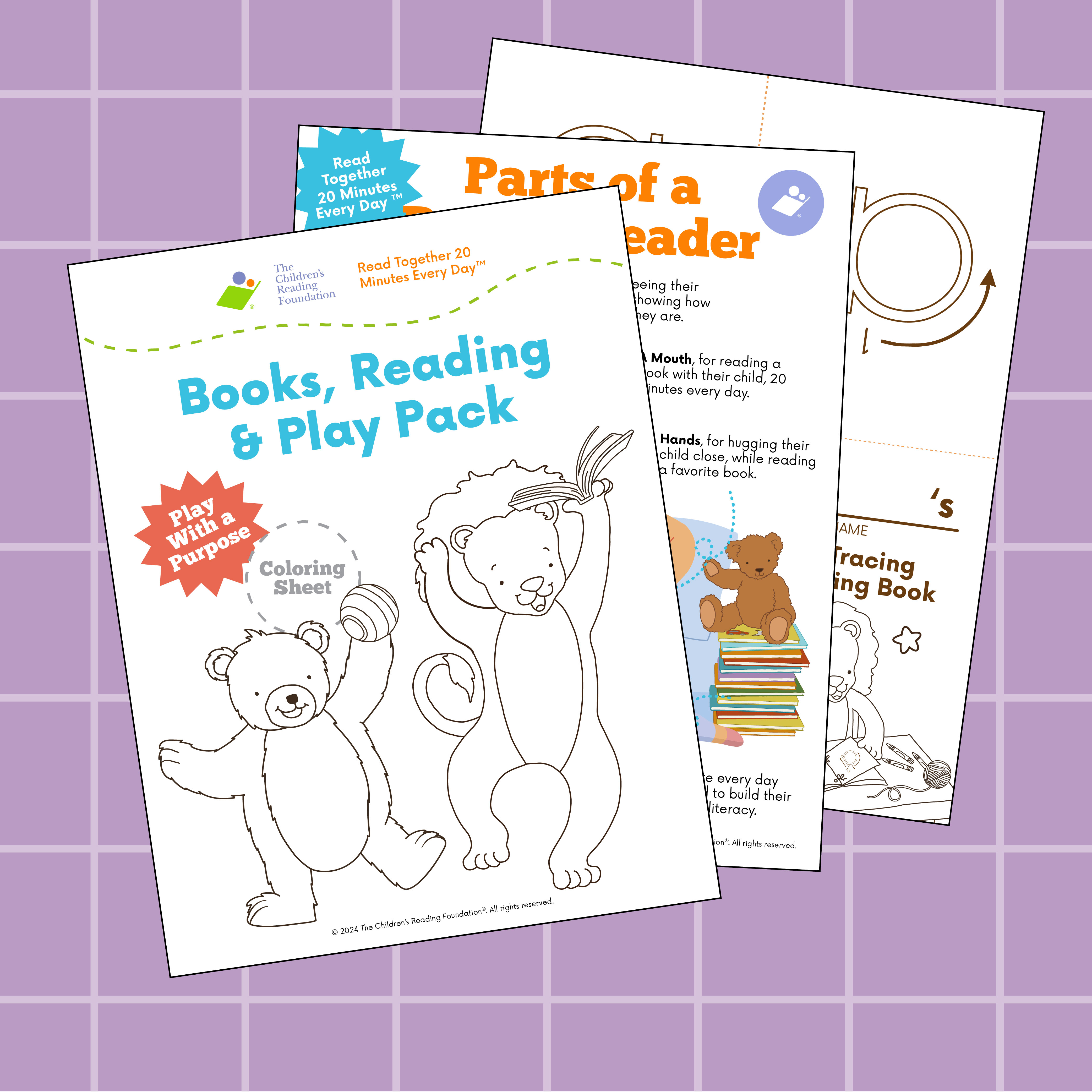 Books, Reading & Play Pack