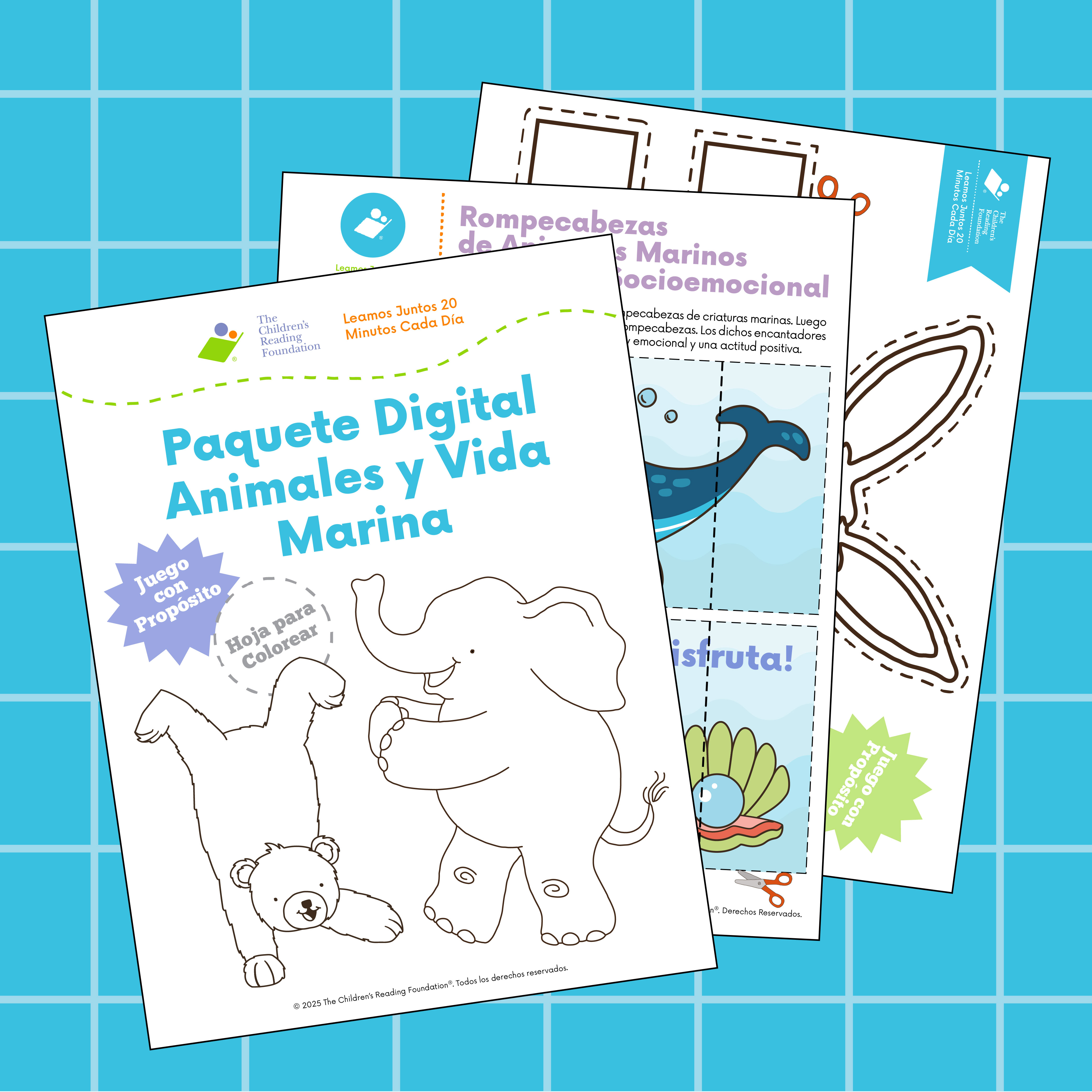 Paquete de Animales y Vida Marina