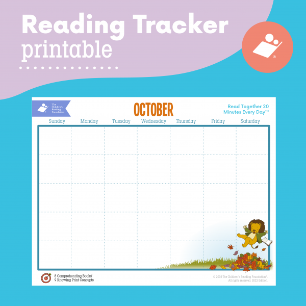 October Reading Tracker