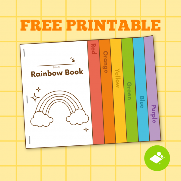 Layered Rainbow Book