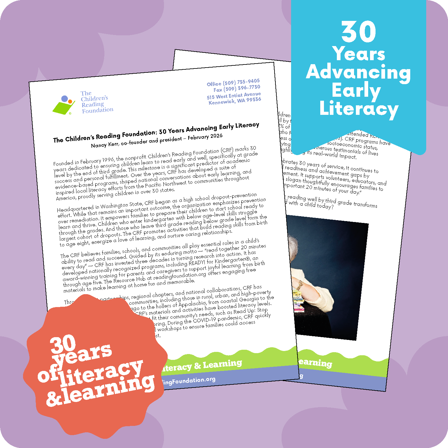 30 Years Advancing Early Literacy