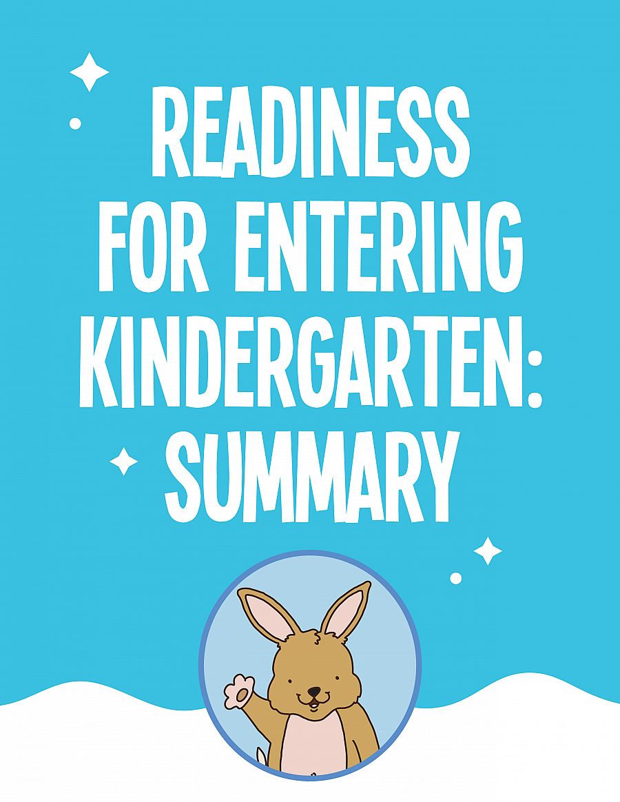 Readiness for Entering Kindergarten: The Impact on Future Academic Achievement Study Summary