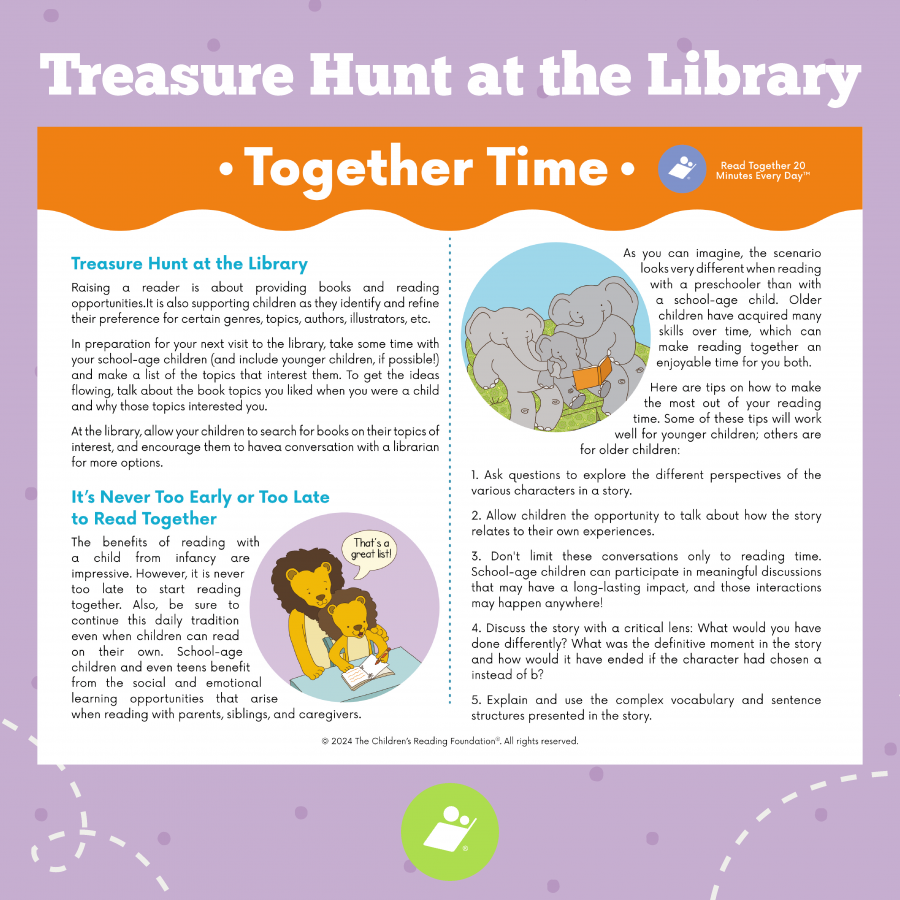 Treasure Hunt at the Library